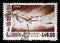 Stamp printed by Brazil shows The 50th Anniversary of the Dumont`s First Heavier-than-air Flight