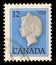 Stamp printed by Canada, shows Queen Elizabeth II