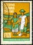 Stamp printed in the Chile shows Farm Couple, Agrarian Reforms