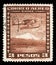 Stamp printed in Chile shows Stinson Faucett F.19 seaplane in flight