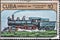 A stamp printed by CUBA shows locomotive, series, circa 1984