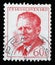 Stamp printed in Czechoslovakia shows a portrait of President Antonin Novotny