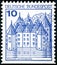 Stamp printed in the Federal Republic of Germany with the image of the Glucksburg Castle