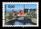 Stamp printed by Finland, shows Tampere Landscape