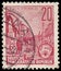 Stamp printed in GDR, shows Stalin Avenue