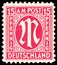 Stamp printed in Germany shows