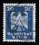 Stamp printed in Germany shows the Eagle, coat of arms of Germany