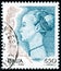 Stamp printed in Italy shows portrait of Woman by Antonio di Jacopo Pollaiuolo