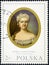 A stamp printed in Poland shows a portrait image of Maria Leszczynska