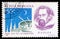 Stamp printed in Romania shows portrait of Johannes Kepler