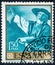 Stamp printed by Spain shows Saint Jeronimo by Zurbaran