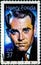 Stamp printed in USA shows Henry Fonda American actor