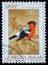 Stamp printed in Yugoslavia shows the Eurasian Bullfinch