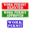 Stamps work permit