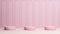 stand podium classic luxury cornices colonial style decorating wainscot wall panel partition pink light pastel.