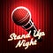 Stand Up Comedians Night Show Poster Template