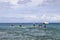 Stand up paddle board race on US Virgin Islands