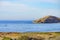 Stand up paddle boarding on quiet sea