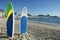 Stand Up Paddle Surfboards Copacabana Rio Brazil