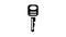 standard english key glyph icon animation