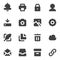 Standard Universal Minimal vector icons set