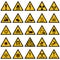 Standard Warning sign collection