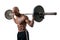 Standing Barbell Press Behind Neck