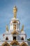 Standing Buddha statue at Wat Bang Nam Phueng