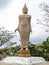 Standing buddha statue at wat pasonkeaw in Khao Khor Phetchabun Thailand