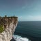 Standing at the edge of Bali, Karang Boma Cliff