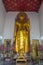 Standing Gold Buddha Statue Wat Phra Chetuphon, Bangkok, Thailand