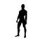 Standing Pose Man Silhouette