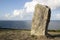 Standing Stone at Malpica; Fisterra; Costa de la Muerte; Galicia