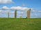 Standing stones of Stenness. Neolithic monument. Orkney Islands. Scotland