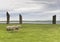 Standing Stones of Stenness, Orkney, with a pair of sheep