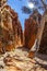 Standley Chasm (Angkerle) located west of Alice Springs in the Northern Territory, Australia.