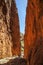 Standley Chasm (Angkerle) located west of Alice Springs in the Northern Territory, Australia.