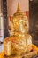 Stange Buddha statue at Pratong temple, Phuket, Thailand