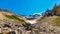 Stanley Glacier area in the summer