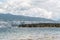 Stanley Park view from Kitsilano Beach in Vancouver, Canada