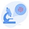 Staphylococcus infection bacteria cell medical diagram icon