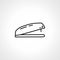 Stapler line icon. Stapler icon