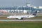 Star Alliance Embraer 190 aircraft departing in Munich Airport