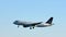 Star Alliance Lufthansa airplane approaching airport