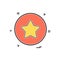 star basic icon vector design