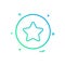 star basic icon vector design