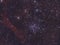 Star cluster and nebula