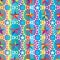 Star colorful ray colorful stripe seamless pattern