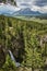 Star Creek Falls near Blairmore in Crowsnest pass, Canada