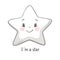 Star cute print